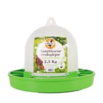 Nourrisseur à trémie ligne verte 2,5kg - CHICK’A