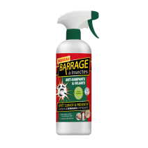 Barrage à insectes (rampants et volants) au géraniol 1L