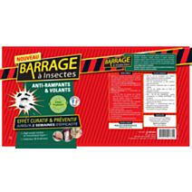 Barrage à insectes (rampants et volants) au géraniol 1L