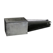 Support à sceller 7x7x350mm