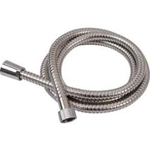 Flexible acier inoxydable 200 cm chrome - TENDANCE