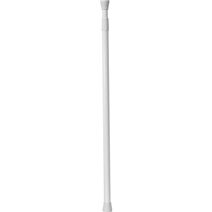 Barre de douche aluminium 70-120 cm - blanc