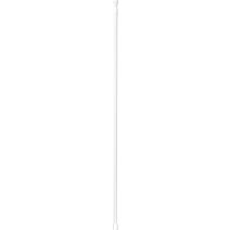 Barre de douche aluminium 135-250 cm - blanc