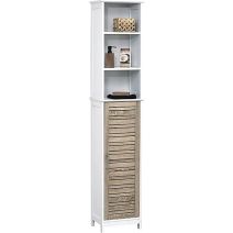 Colonne 1 porte + 3 niches MDF Stockholm - TENDANCE