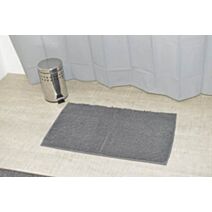 Tapis microfibre boules 45 x 75 cm gris foncé