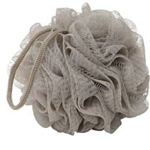 Fleur de bain polyéthylène taupe - TENDANCE