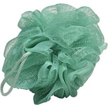 Fleur de bain polyéthylène turquoise - TENDANCE