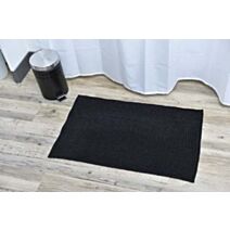 Tapis microfibre boules 45 x 75 cm noir