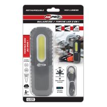 Baladeuse LED Rechargeable Batt incl. 400lm AQPRO