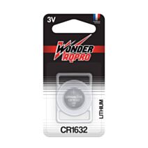 Pile Bouton Lithium CR1632 3V Wonder