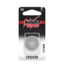 Pile Bouton Lithium CR2430 3V Wonder