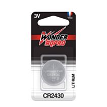 Pile Bouton Lithium CR2430 3V Wonder