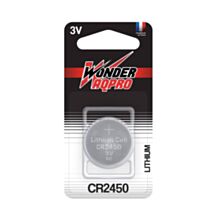 Pile Bouton Lithium CR2450 3V Wonder