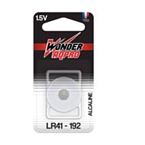 Pile Bouton Alcaline LR41 1,5V Wonder Type 192 / V3GA