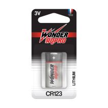Pile Lithium CR123A 3V Wonder Type CR17345 / 123AP