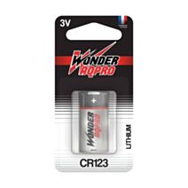 Pile Lithium CR123A 3V Wonder Type CR17345 / 123AP