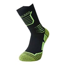 Chaussette Agassy 43/T.46 noir/vert