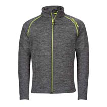 Gilet Lenny S gris chine/jaune fluo