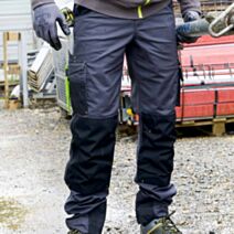 Pantalon de travail "Adam" gris/noir