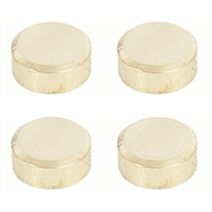 Fixation Miroir ronde dorée