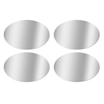 Miroir x4 ovale 20x13cm