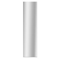 Miroir rectangulaire avec bords polis 120x30cm