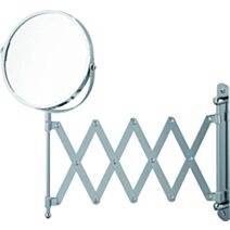 Miroir grossissant x2 chrome Ø15cm