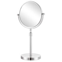 Miroir pivotant LED Sur pied extensible D.15cm