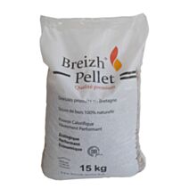 Granulés de bois 15kg - BREIZH PELLET 