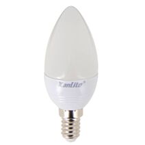 Ampoule led SMD blanc E14 470lm 6W blanc chaud - XANLITE