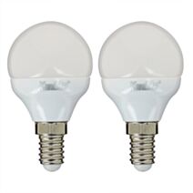 2 ampoules led SMD E14 470lm 4,9W blanc neutre - XANLITE