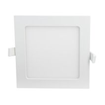 Plafonnier LED Extra Plat Carré 15,5x15,5cm 850lm - XANLITE