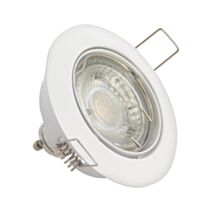 Lot de 5 spots encastrables led blanc chaud GU10 12,5x19cm - XANLITE