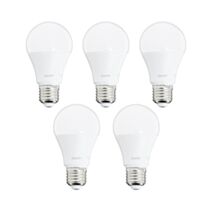 5 ampoules LED SMD E27 806lm 9W Blanc chaud - XANLITE
