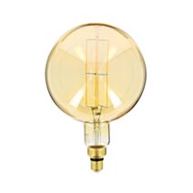 Ampoule led déco filament ambrée E27 800lm 8W blanc chaud - XANLITE