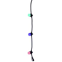 Guirlande lumineuse noire 5 m - 10 ampoules multicolore - XANLITE
