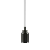 Suspension Grains Aluminium Noir E27 - XANLITE