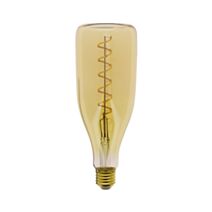 Ampoule led déco filament ambrée E27 350lm 4W blanc chaud - XANLITE