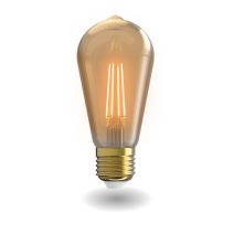 Ampoule led filament connectée ST64  E27 470lm 5,5W variable - KOZII