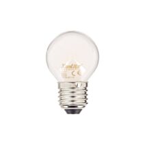 Ampoule filament led P45 opaque E27 806lm 60W 2700K blanc chaud