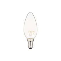 Ampoule filament led E14 flamme opaque 806lm 60W 4000K blanc neutre