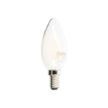 2 ampoules filament led opaque E14 806lm 60W blanc chaud - XANLITE