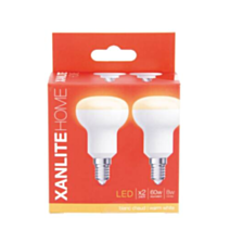 2 ampoules led SMD R50 E14 806lm 60W 2700K blanc chaud