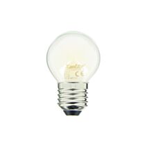 2 ampoules filament led P45 E27 806lm 60W blanc neutre - XANLITE