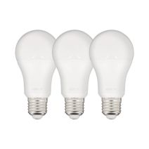 3 Ampoules SMD LED connectées Opaque A60 E27 806lm RVB + CCT - KOZII