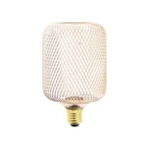Ampoule Filament LED déco cage noire cylindre 200lm Blanc chaud - INVENTIV
