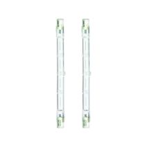 2 ampoules halogènes R7S 118mm 2220lm 138W 2900K Dimmable