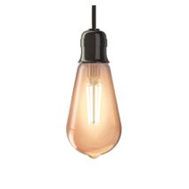 Ampoule Filament LED déco verre opaque ST64 E27 1055Lm 3000K blanc chaud