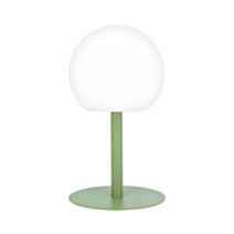 Lampe led à poser rechargeable boule métal kaki IP44 400 LM - XANLITE