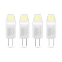 3+1 ampoules LED Capsules G4 100Lm 10W 2700K Blanc chaud